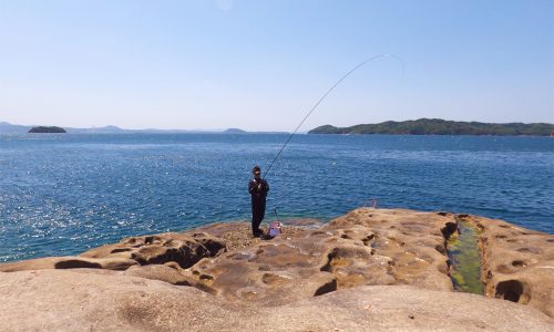 ノッコミのチヌを狙って、晴気（山島）