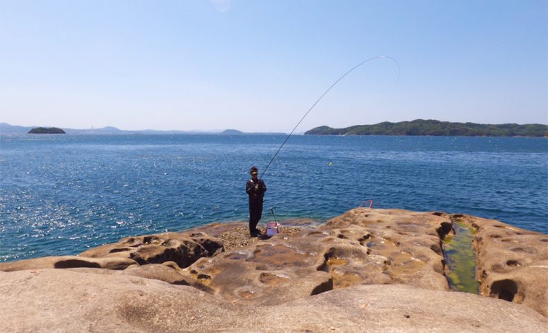 ノッコミのチヌを狙って、晴気（山島）