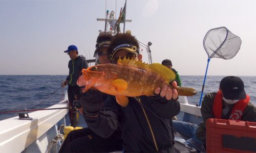 タイラバで高級魚ゲット！