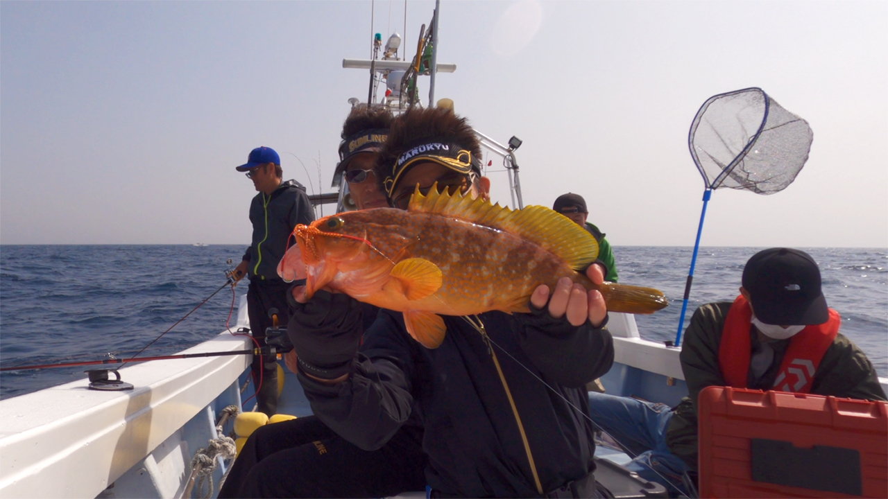 タイラバで高級魚ゲット！