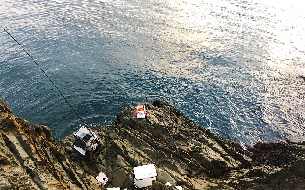 シーズン前の加唐島クロ釣り釣行（南風崎3番・小崎）