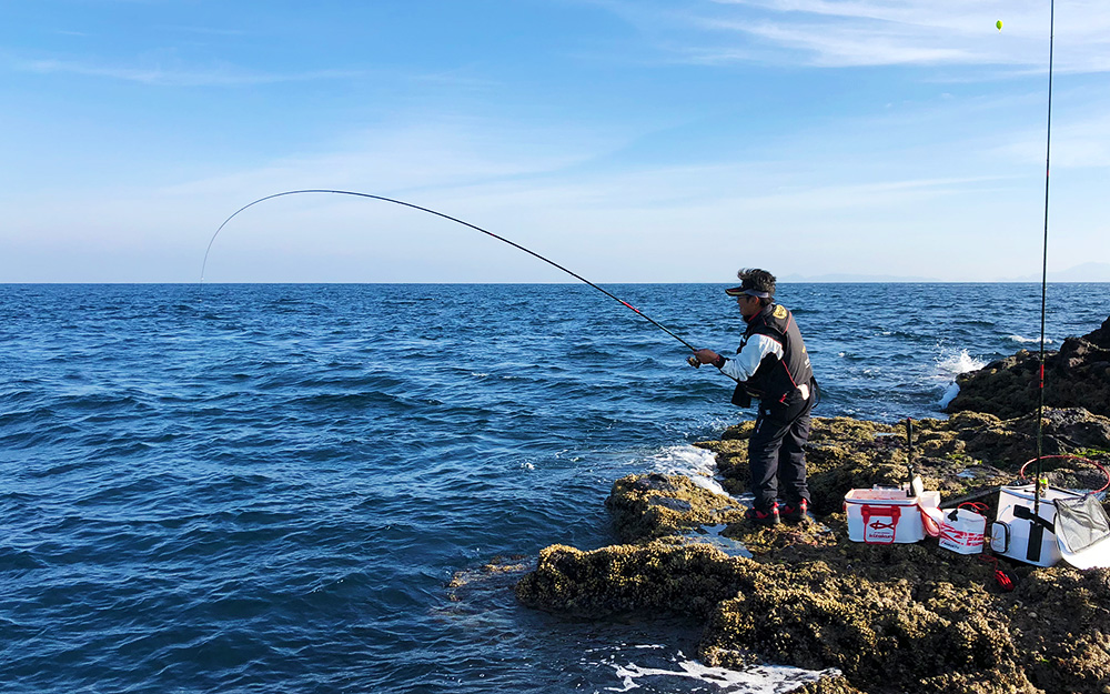 エサ取りに苦戦、クロは不釣も根魚は好釣！？黒母瀬（マナイタ）