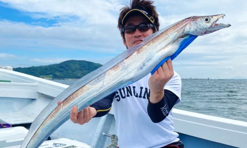 博多湾のドラゴン（太刀魚テンヤ釣り）