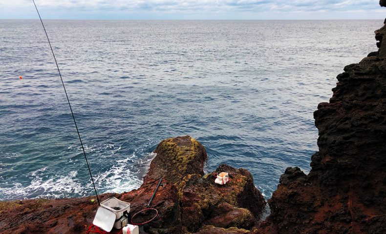 寒グロシーズンへ突入、古志岐三礁（カンバン下）の尾長