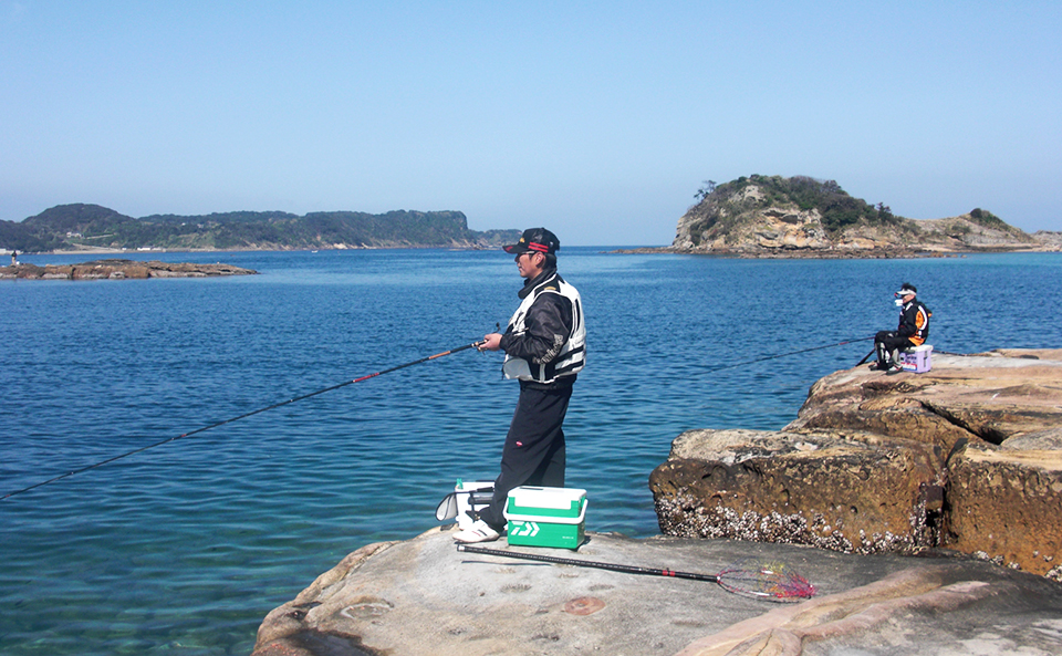 鷹島の磯