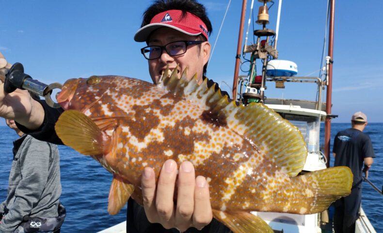 モッチーの泳がせ釣り3大魚種コンプリート