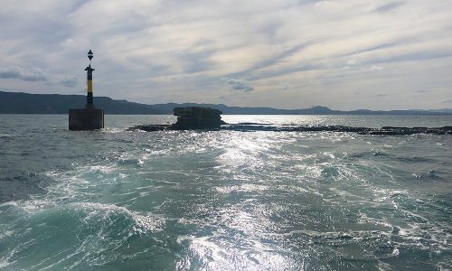 クロ釣り中止から、秋チヌ狙いで晴気（笠瀬）へ