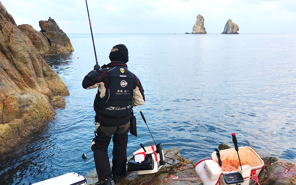 平日でも上五島は満席状態、クロ釣りシーズン中の倉島