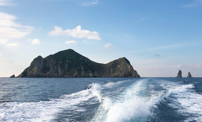 平日でも上五島は満席状態、クロ釣りシーズン中の倉島