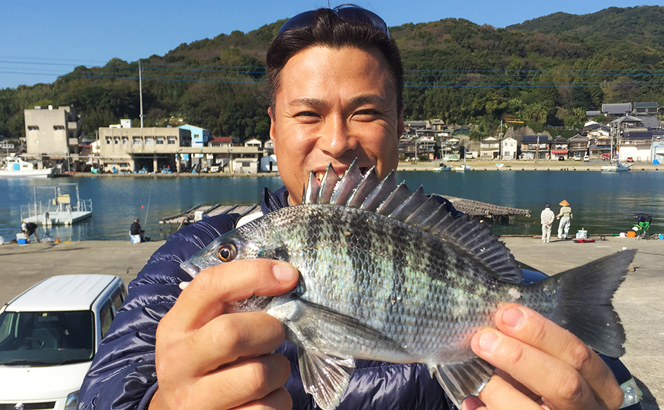 唐泊漁港、秋チヌで練習釣行