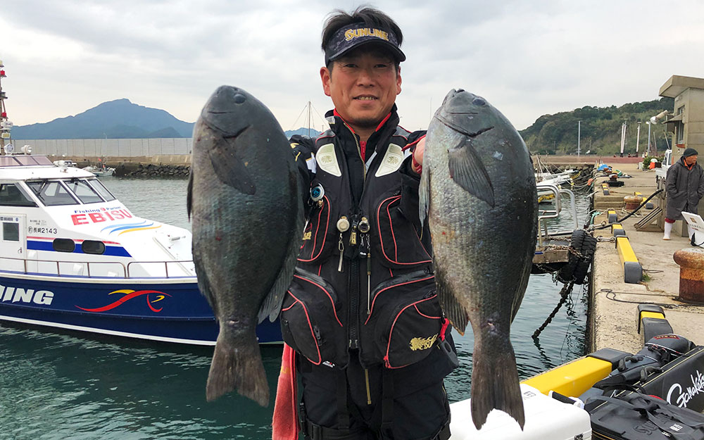 年末釣り納めは、定番の古志岐三礁（スベリ）