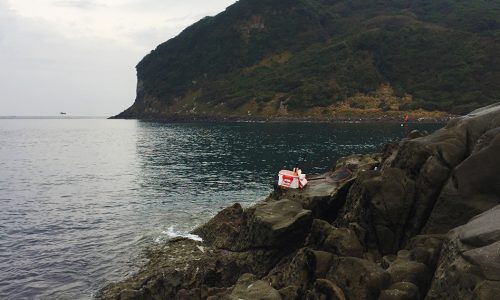 初釣りは、馬渡島（白岳）に寒グロ釣行