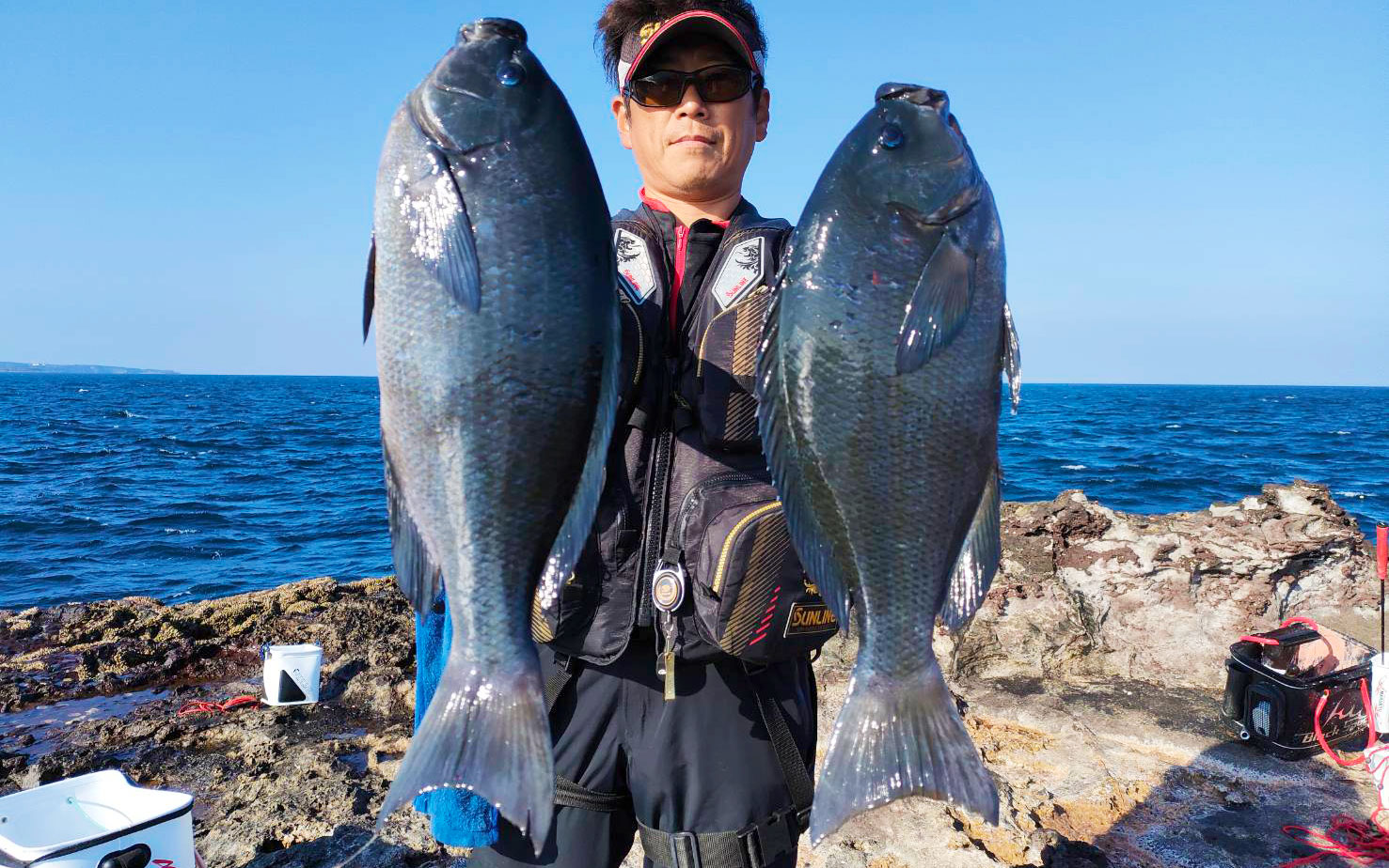 磯クロ上昇気配！？黒母瀬マナイタ