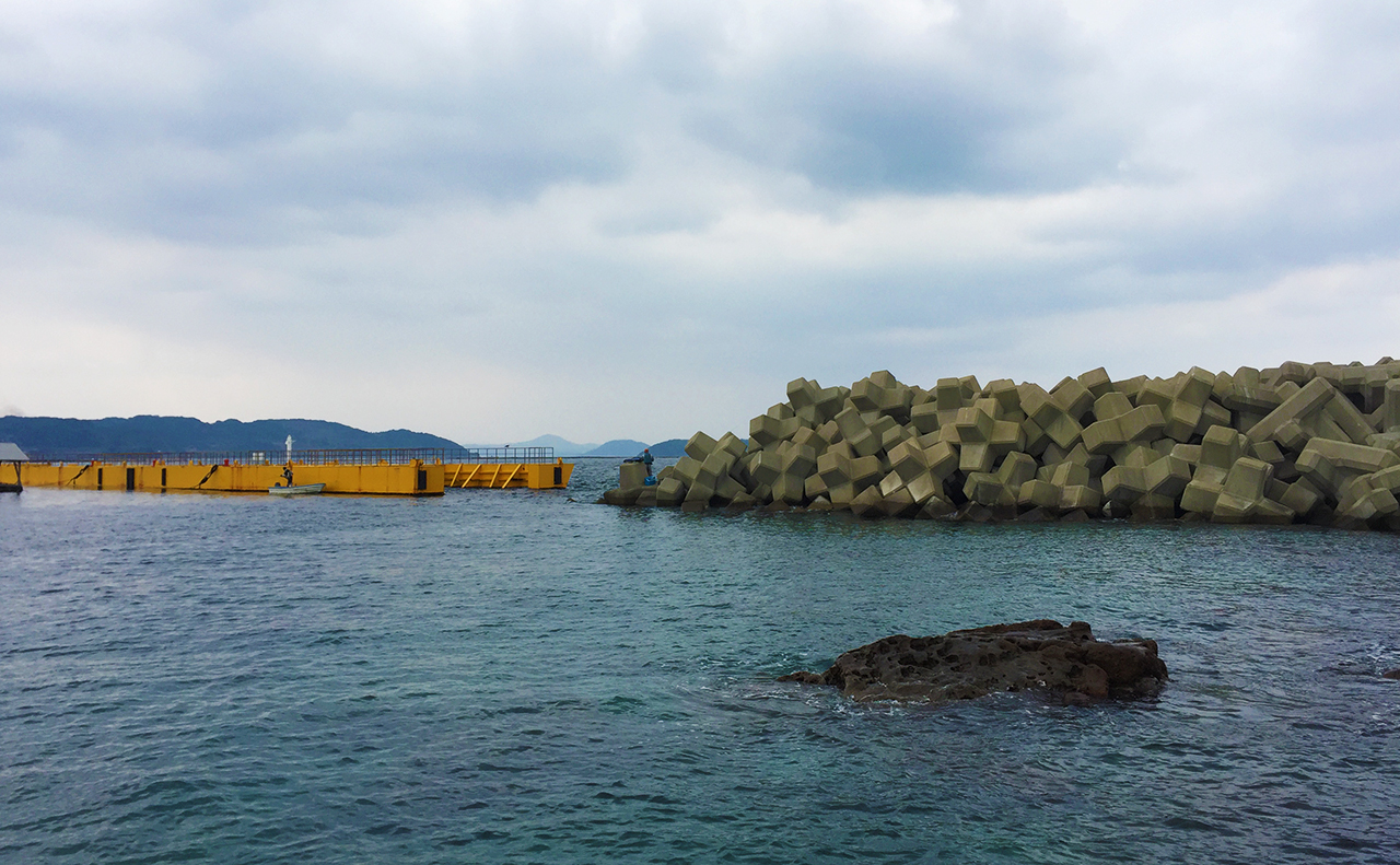 水温低下の寒チヌ釣行、鷹島（大小島）