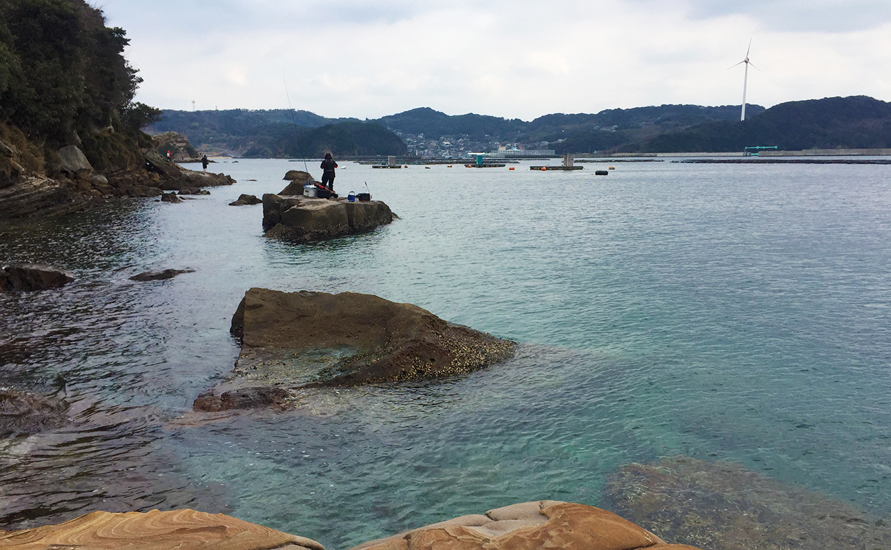 水温低下の寒チヌ釣行、鷹島（大小島）