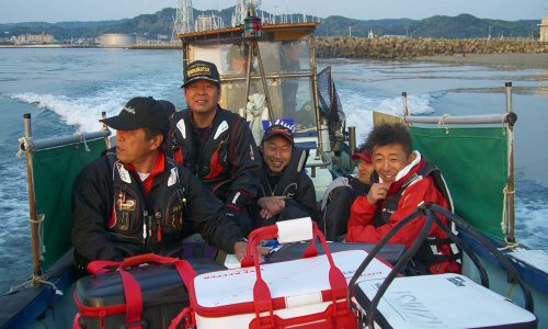 唐津BS波止で親和会アラカブ祭り