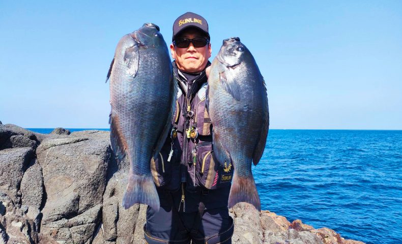 寒グロらしい渋いアタリで難しい釣りになりましたけど、それがまた楽しかったりします。